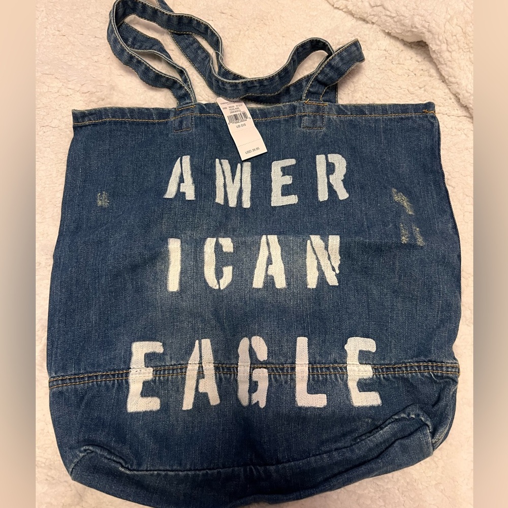American Eagle Jean tote bag.  Never used, tags attached